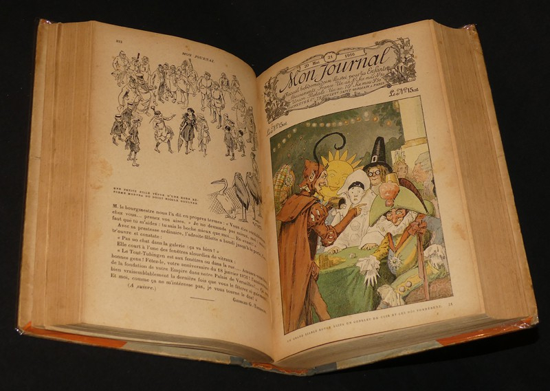 Mon journal 1916 Recueil illustré pour les enfants de 8 à 12 ans.