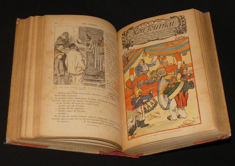 Mon journal 1919 Recueil illustré pour les enfants de 8 à 12 ans.
