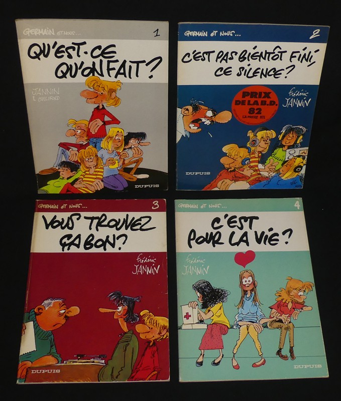 Germain et nous, quatre albums