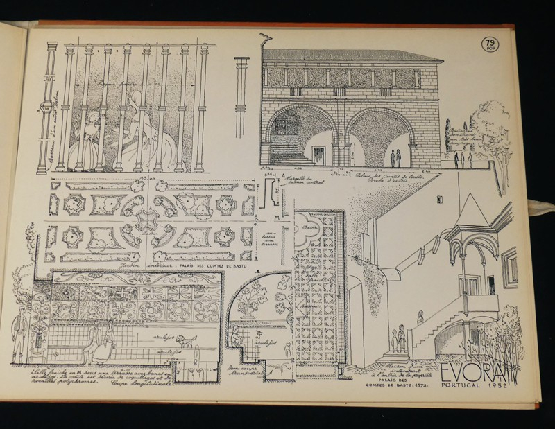 Albert Laprade Croquis, Portugal, Espagne, Maroc