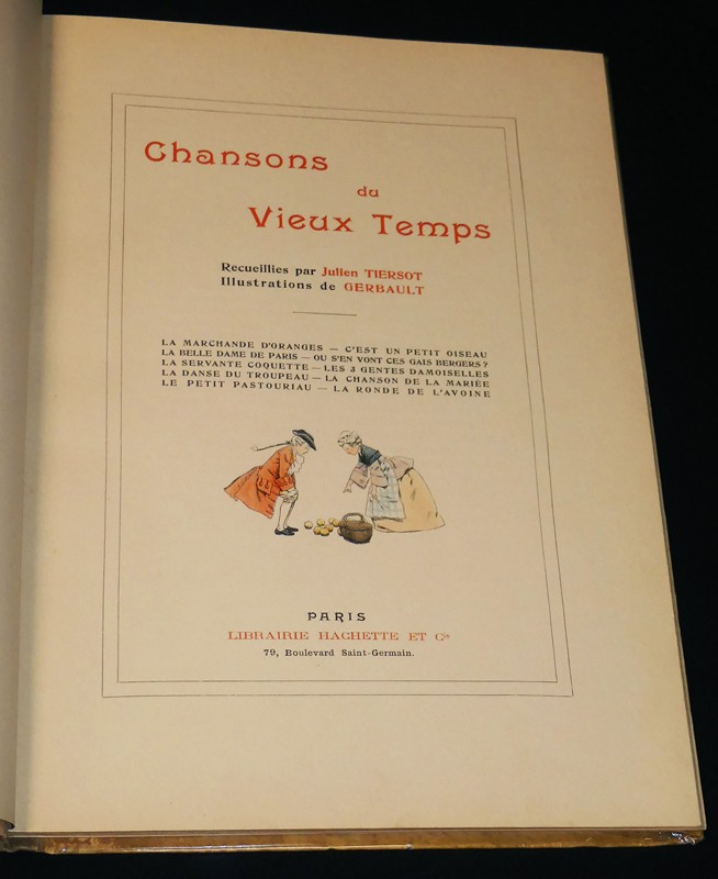 Chansons du vieux temps