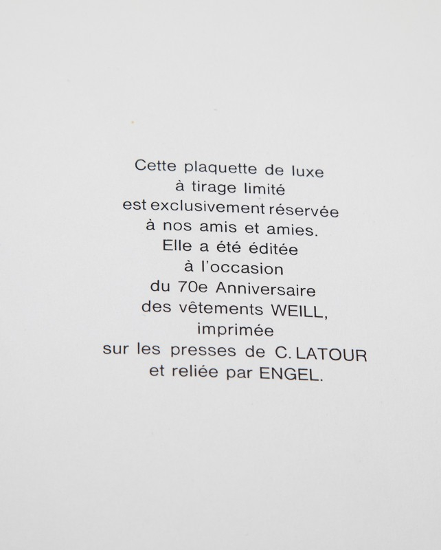 De A jusqu'à Weill
