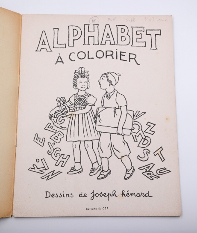 Alphabet à colorier