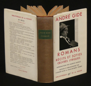 Romans, récits et soties, oeuvres lyriques de Gide (Bibliothèque de la Pléiade)