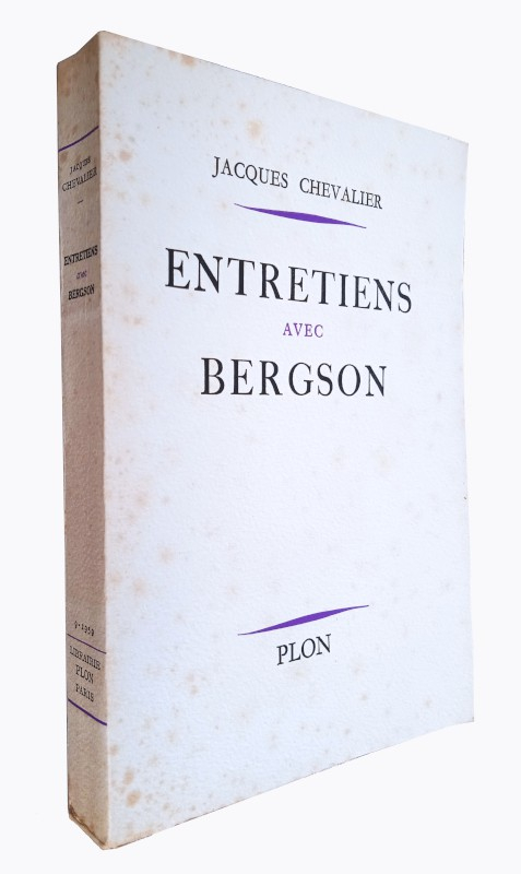 Entretiens avec Bergson