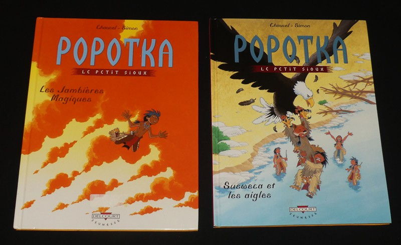 Popotka le petit Sioux (série complète en 7 volumes)