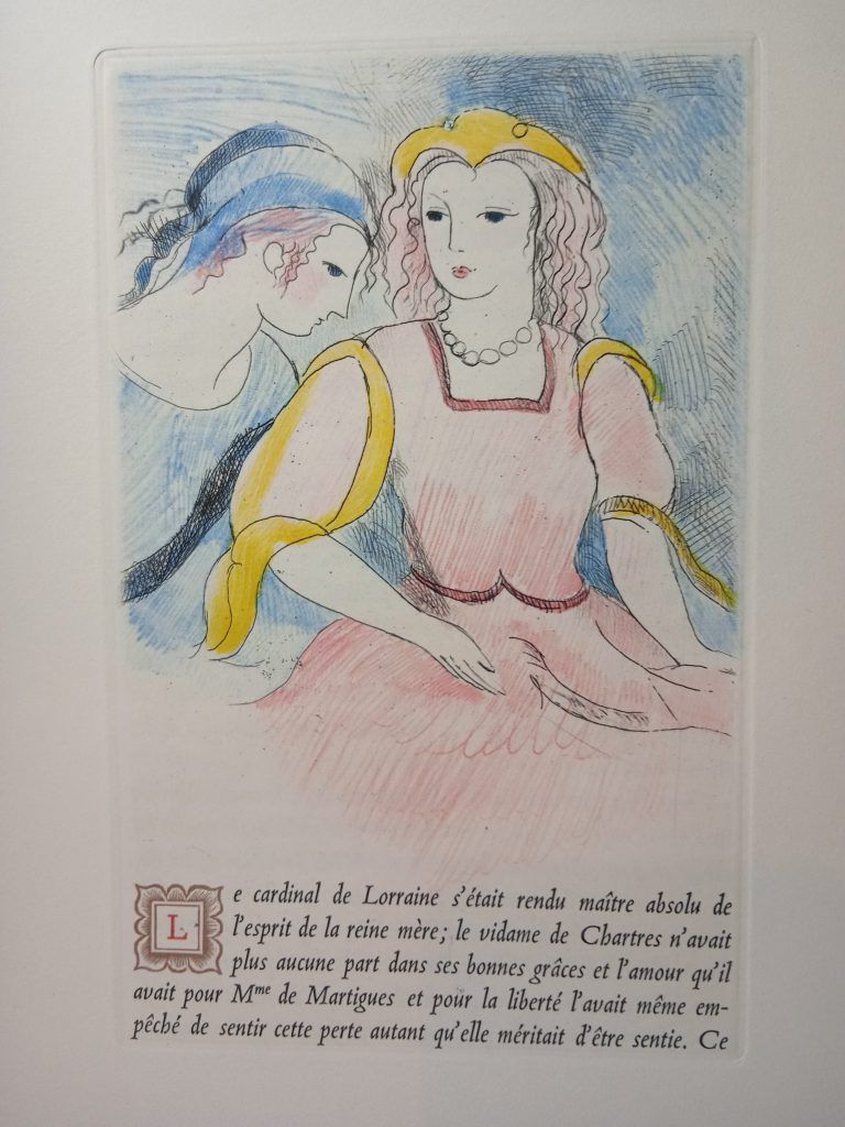 Marie Laurencin illustre la princesse de Clèves